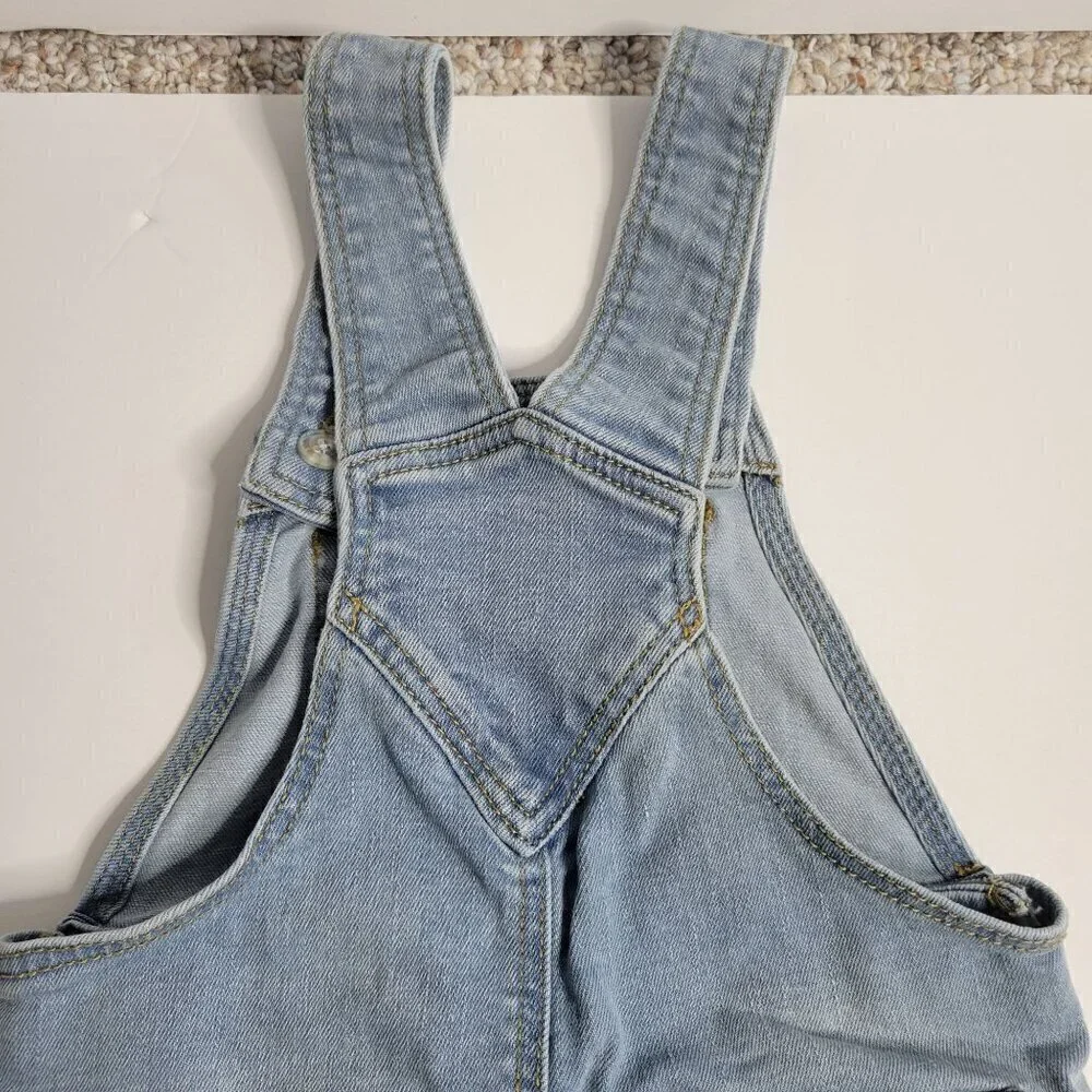 Old Navy Kids Jeans Girls overall romper Size 18-24 months